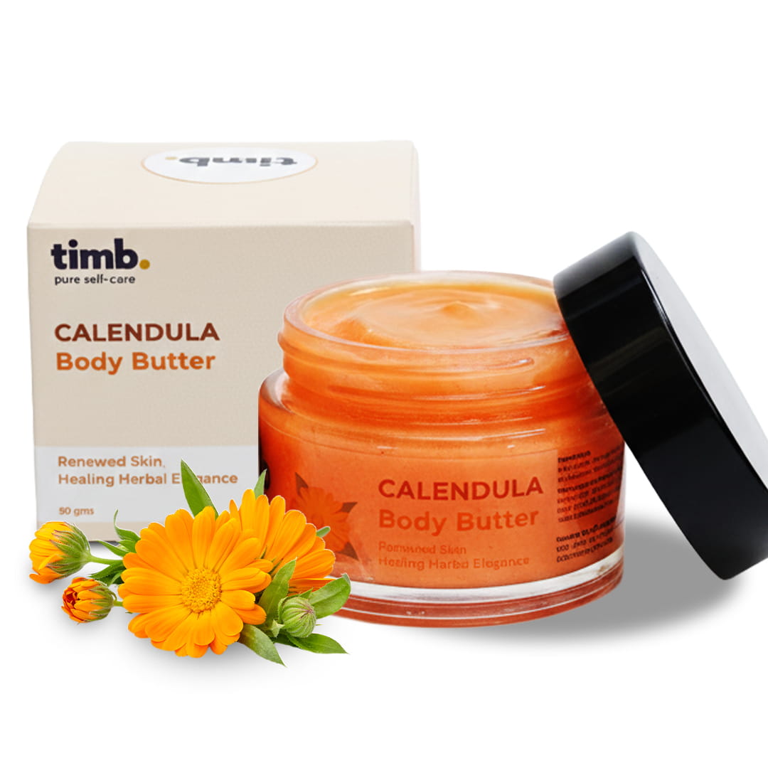 Calendula Body Butter | Moisturizer | Dry Skin | Men & Women | All Seasons | 100gm