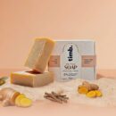 DeTan: Tan Removal Bath Soap Bar | Handmade Cold Processed Skin Brightening Bathing Soap | 100% Chemical Free | 100g (Pack of 2)