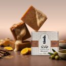 DeTan: Tan Removal Bath Soap Bar | Handmade Cold Processed Skin Brightening Bathing Soap | 100% Chemical Free | 100g (Pack of 3)